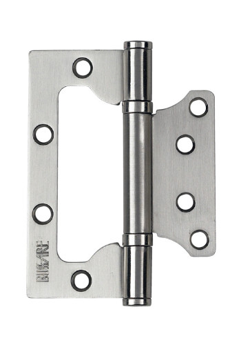 Петля накладная без врезки B020-U 100X75X2.5-2BB-1SC (никель) Петля накладная без врезки B020-U 100X75X2.5-2BB-1SC (никель)