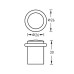 Дверной ограничитель ARCHIE A02MAB/ACF, кофе, напольный Дверной ограничитель ARCHIE A02MAB/ACF, кофе, напольный