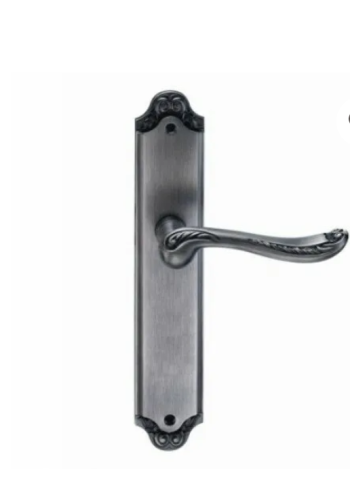 Ручка ACANTO BL.SILVER (PS) (на планке проходная, чернёное серебро) Ручка ACANTO BL.SILVER (PS) (на планке проходная, чернёное серебро)