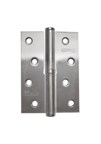 Петля дверная разъемная ADDEN BAU. 100X75X2.5 LEFT SATIN CHROME (цвет МАТОВЫЙ ХРОМ)