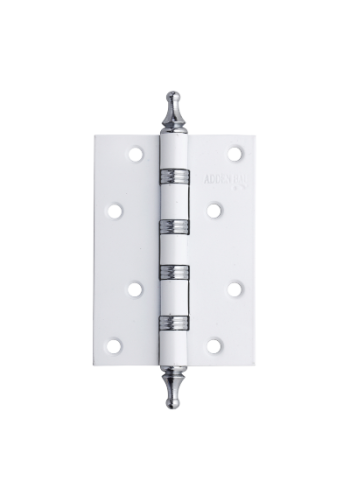 Петля универсальная с четырьмя подшипниками ADDEN BAU. 100X70X2.5 4W WHITE / CHROME (цвет БЕЛЫЙ / ХРОМ БЛЕСТЯЩИЙ) Петля универсальная с четырьмя подшипниками ADDEN BAU. 100X70X2.5 4W WHITE / CHROME (цвет БЕЛЫЙ / ХРОМ БЛЕСТЯЩИЙ)