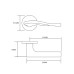 Ручка ADDEN BAU LYRE S-489 GRAPHITE (цвет ГРАФИТ) Ручка ADDEN BAU LYRE S-489 GRAPHITE (цвет ГРАФИТ)