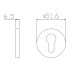 Накладка на ключевой цилиндр ADDEN BAU SC SR-001 GRAPHITE (цвет ГРАФИТ) Накладка на ключевой цилиндр ADDEN BAU SC SR-001 GRAPHITE (цвет ГРАФИТ)