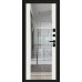 Входная дверь Матрикс-3, цвет Total Black/Off-white