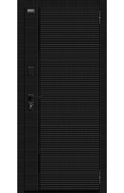 Входная дверь Лайнер-3, цвет Black Carbon/Off-white Входная дверь Лайнер-3, цвет Black Carbon/Off-white