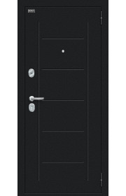 Входная дверь Борн, цвет Букле черное/Wenge Melinga Входная дверь Борн, цвет Букле черное/Wenge Melinga