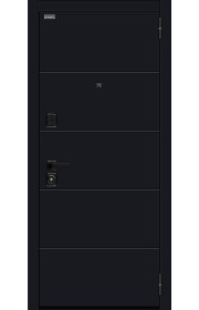 Входная дверь Прайд, цвет Total Black/Snow Melinga Входная дверь Прайд, цвет Total Black/Snow Melinga