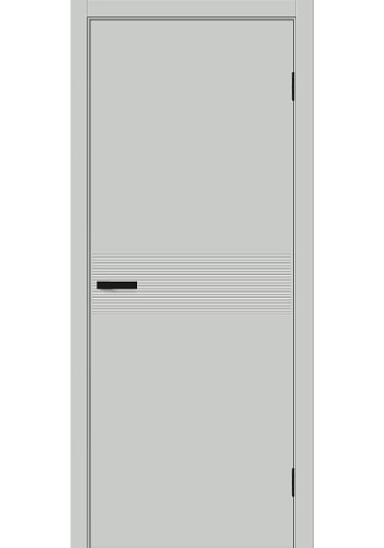 Межкомнатная дверь Граффити-23.Д, цвет Grey Pro